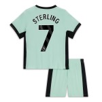 Günstige Fußballtrikots Chelsea Sterling 7 Kinder 3rd trikot 2023-24 Kurzarm